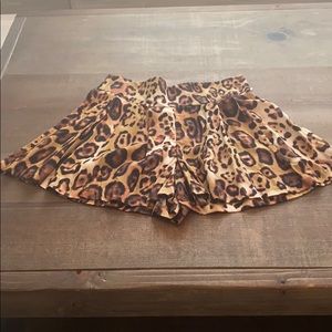 NWOT Women’s Leopard Shorts